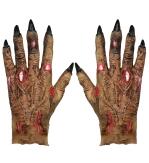 Halloween Karneval Zombie-Handschuhe