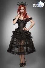 Karneval Halloween Damen Kostüm Black Gothic Queen