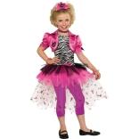 Karneval Mädchen Kostüm Pink Punk Princess