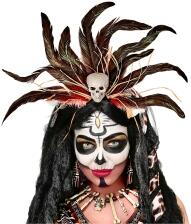 Karneval Halloween Haarreif Voodoo