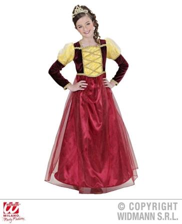 Karneval Mädchen Kostüm Mittelalterliche Prinzessin