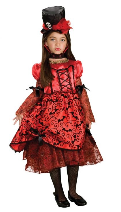 Karneval Halloween M&auml;dchen Kost&uuml;m VAMPIRE PRINCESS