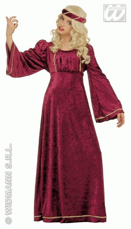 Karneval M&auml;dchen Kost&uuml;m MITTELALTERPRINZESSIN