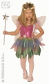 Karneval M&auml;dchen Kost&uuml;m Regenbogen Fee