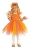 Karneval Mädchen Kostüm Orangen Fee