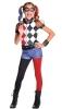 Karneval Halloween Mädchen Kostüm Harley Quinn Deluxe