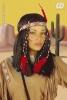Karneval Damen Perücke Indianerin Cheyenne