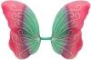 Karneval Flügel Schmetterling mint-rosa