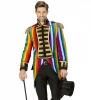 Karneval Herren Kostüm Jacket Frack Rainbow