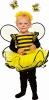 Karneval Mädchen Kostüm Biene Aline