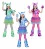 Karneval Mädchen Kostüm Space Monster 5-7 Jahre