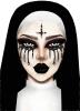 Leg Avenue Jewel-Sticker Gesicht Killer Nonne