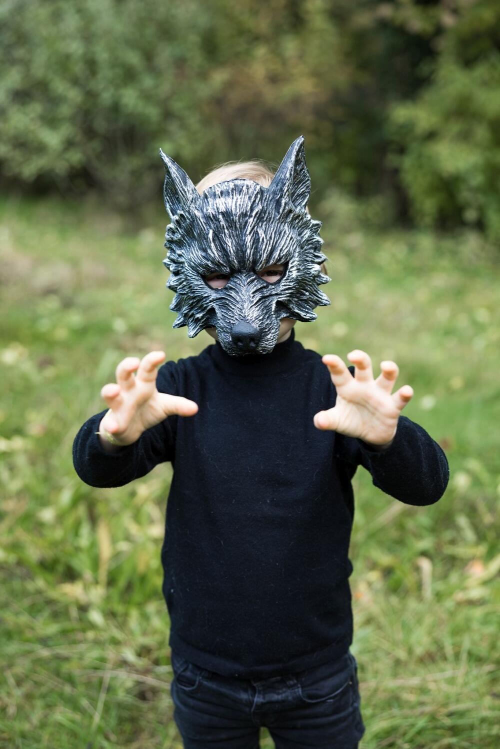 Karneval Halloween Kinder Maske Werwolf
