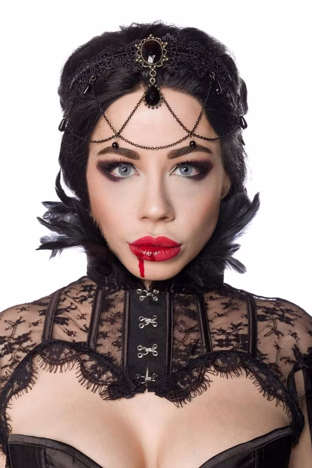 Mask Paradise Karneval Halloween Damen Kost&uuml;m Vampire Queen