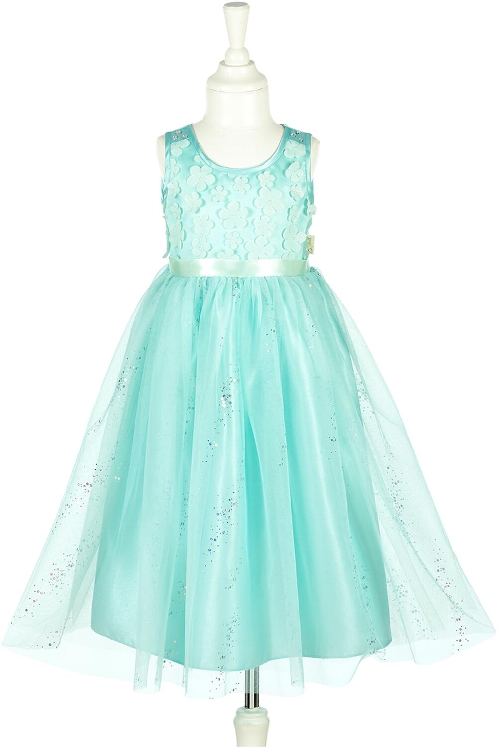 Souza Karneval M&auml;dchen Party-Kleid Blume Florine mint