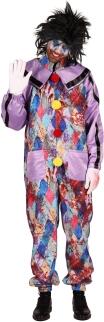Thetru Karneval Halloween Herren Kostüm Böser Clown August