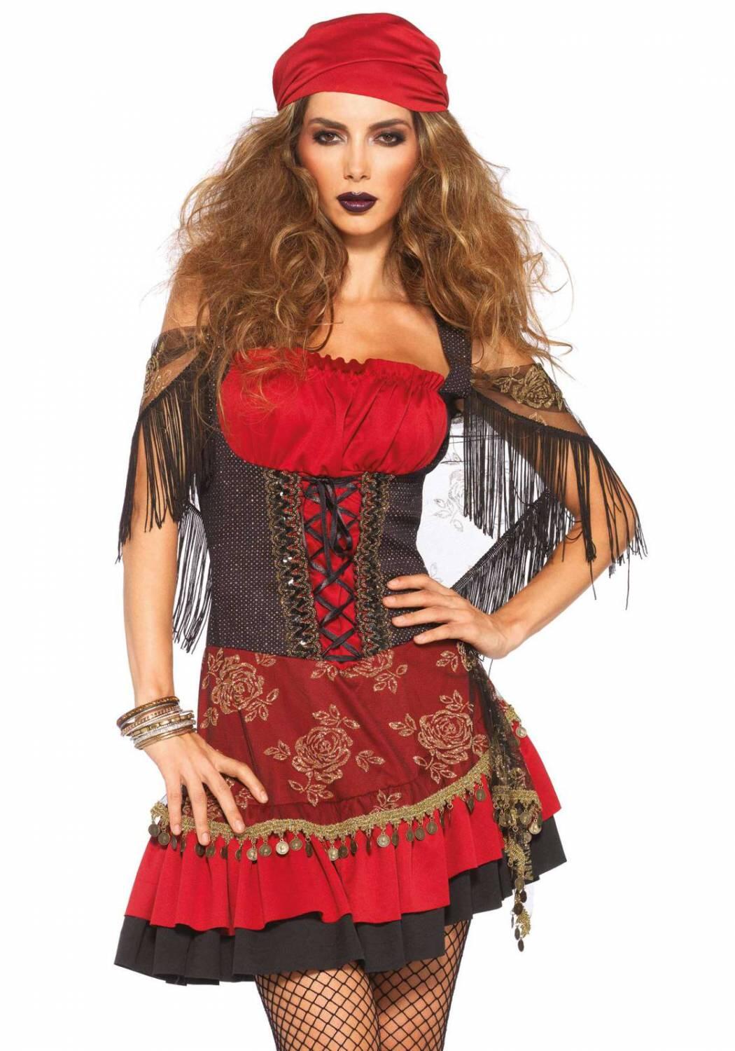 Leg Avenue Karneval Damen Kostüm Zigeunerin Mystic Vixen