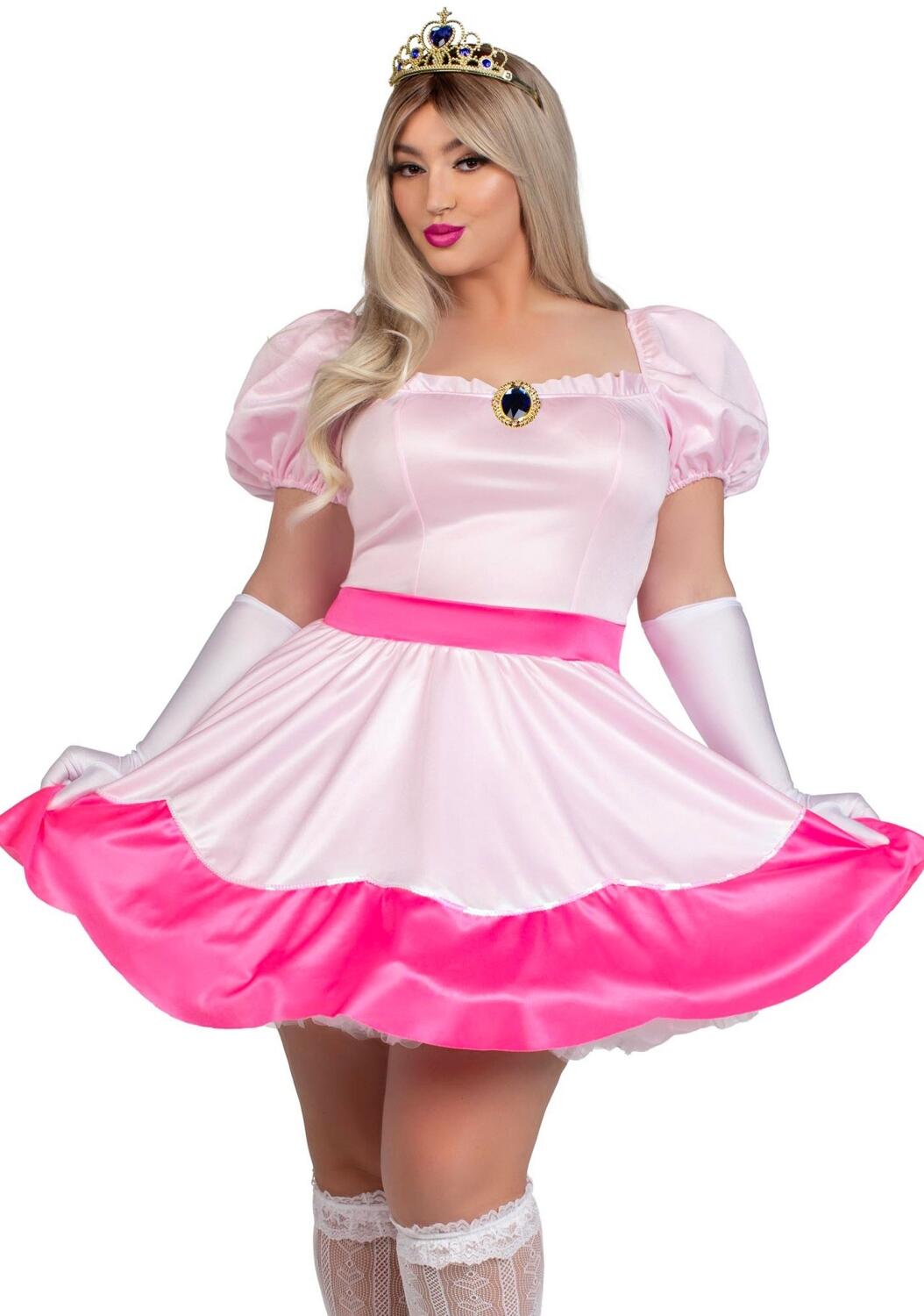 Leg Avenue Karneval Damen Kost&uuml;m Prinzessin Pink Princess XL
