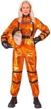 Widmann Karneval Damen Kost&uuml;m Astronaut orange