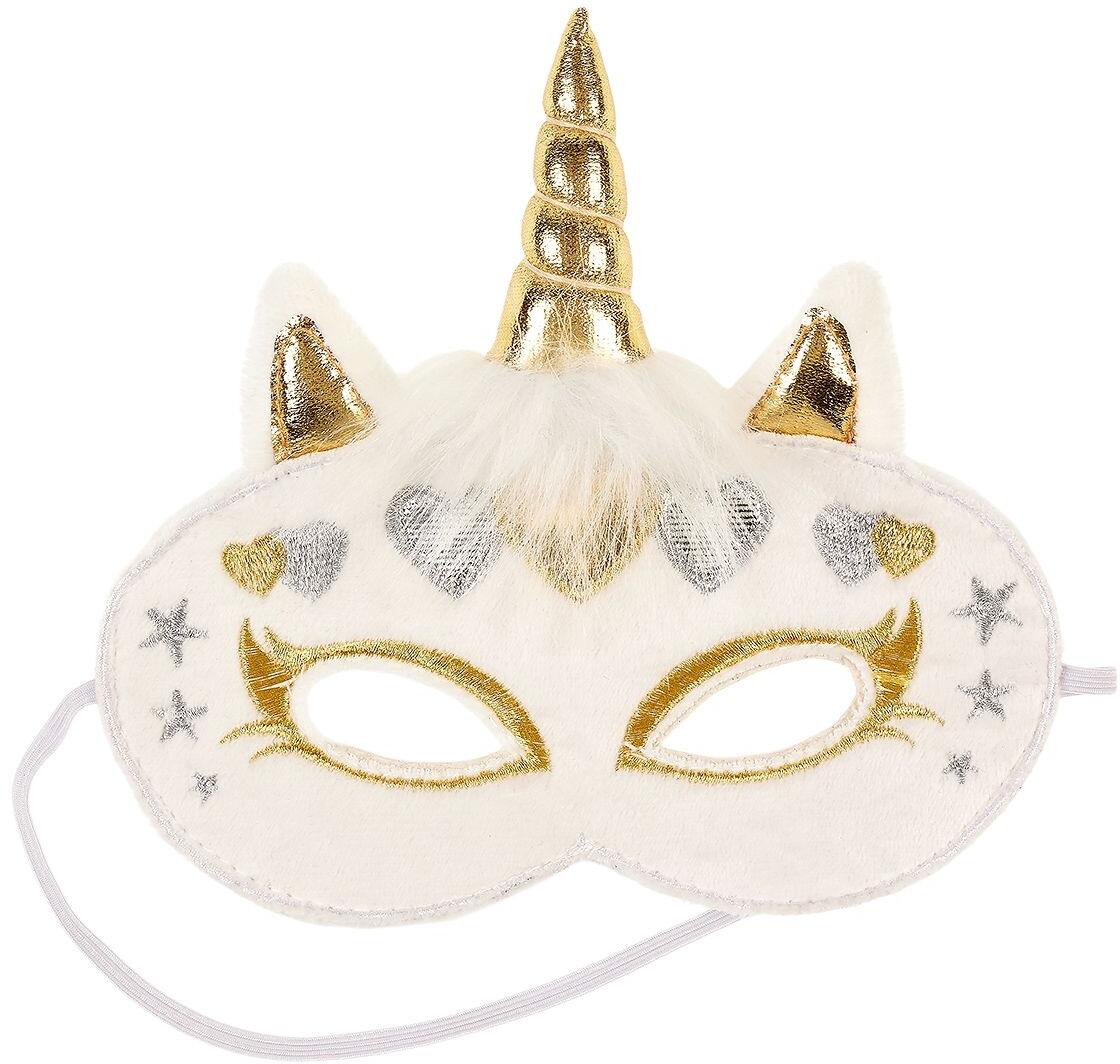 Souza Karneval Halloween Kinder Augen Maske Einhorn