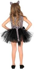 Karneval Mädchen Kostüm Set Leopard