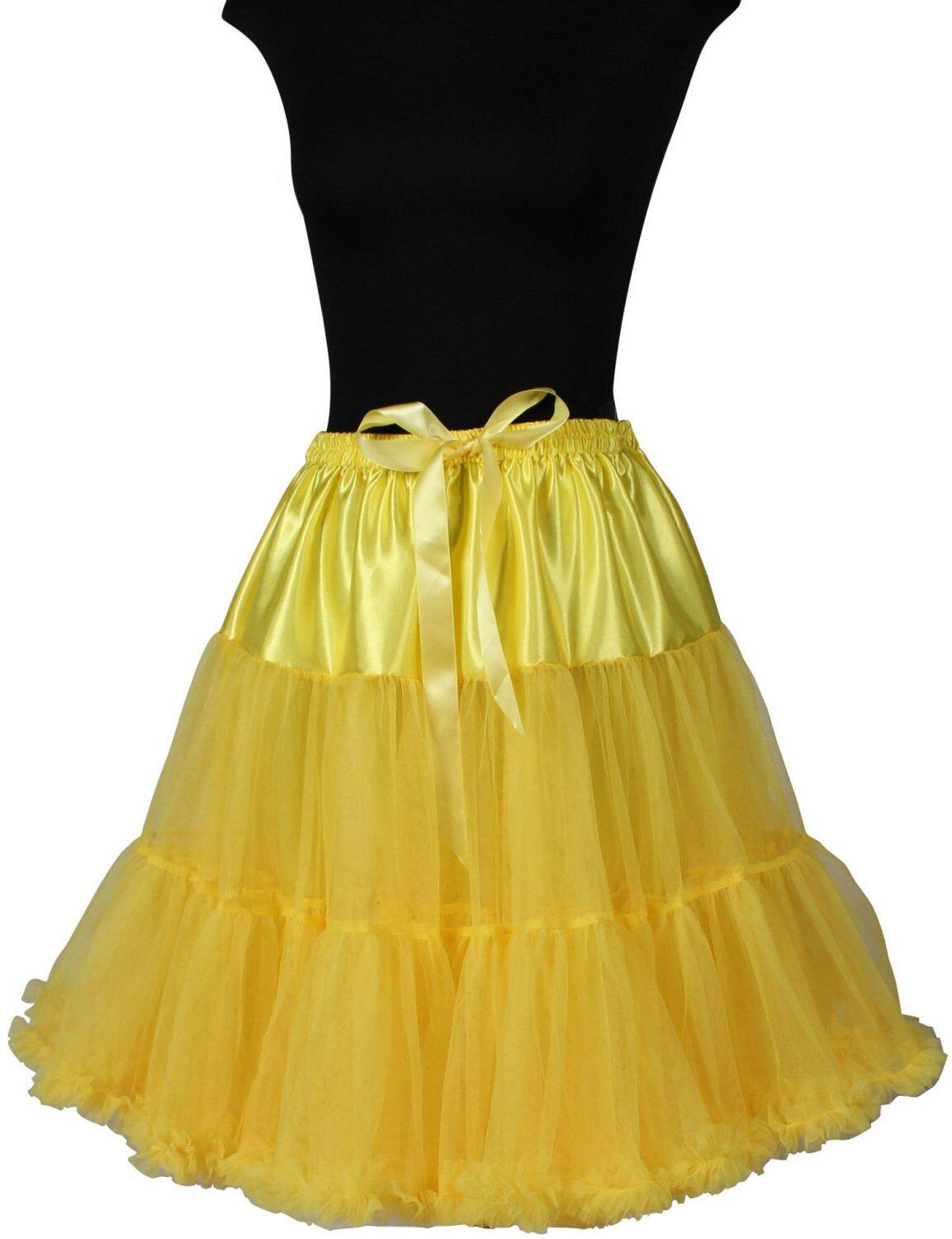Thetru Karneval Damen Petticoat lang Showgirl