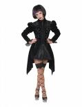 Karneval Halloween Damen Kostüm Gothic Jacket
