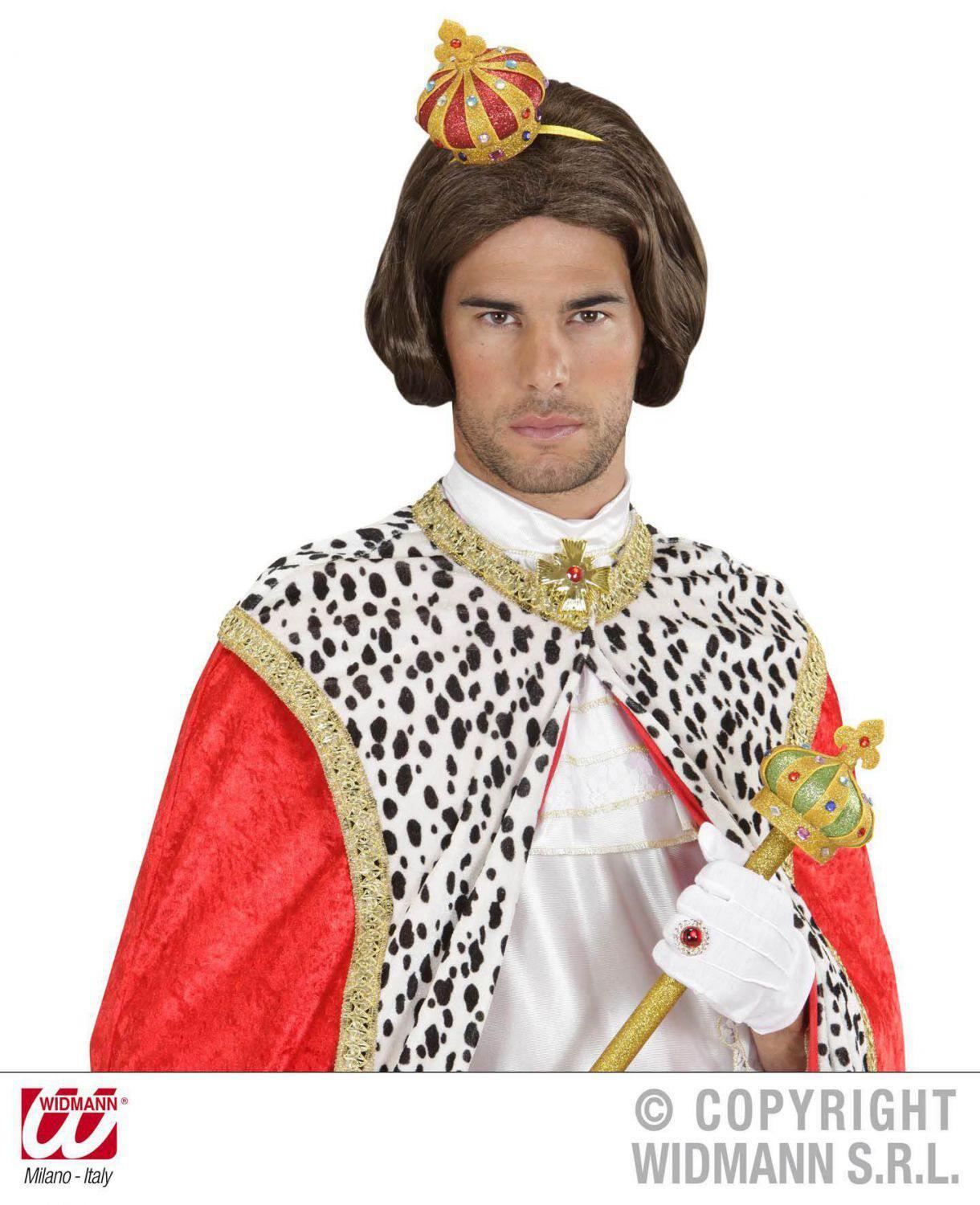 Karneval Krone Glitzer Miniatur