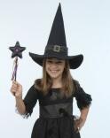 Lovely Lea Karneval Halloween Kinder Zauberstab schwarz
