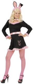 Widmann Karneval Damen Kostüm Bunny schwarz