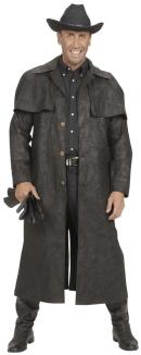 Karneval Herren Kostüm Cowboy Duster Mantel