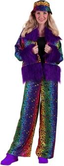 Thetru Karneval Damen Kostüm 80er Anzug Manic Panic colp