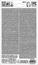 Widmann Halloween Karneval Make-up schwarz wei&szlig;