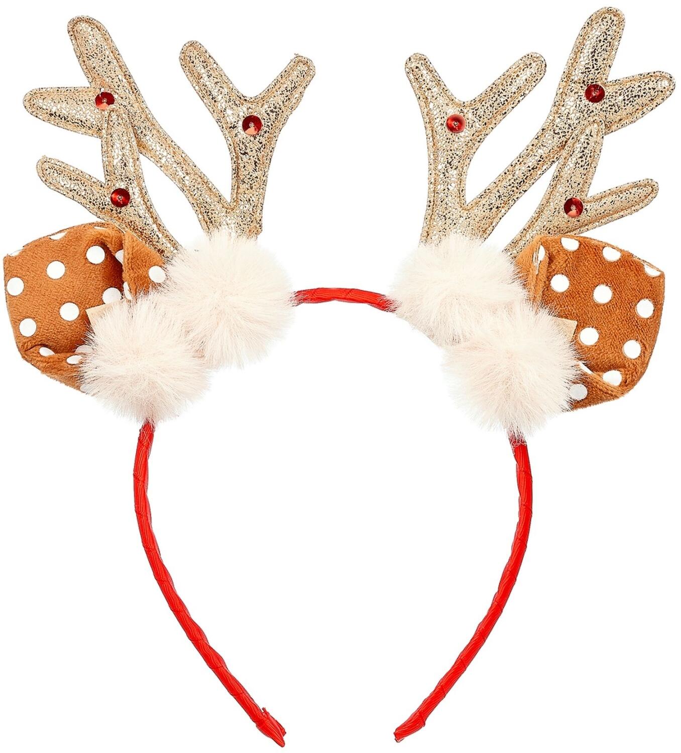 Souza Karneval Kinder Haarreif Weihnachten Rentier