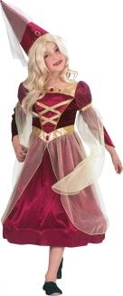 Karneval Mädchen Kostüm Edles Burgfräulein