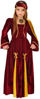 Karneval Mädchen Kostüm Mittelalter Prinzessin Sieghilde
