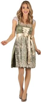 Thetru Oktoberfest Damen Dirndl-Kleid Emilia grün