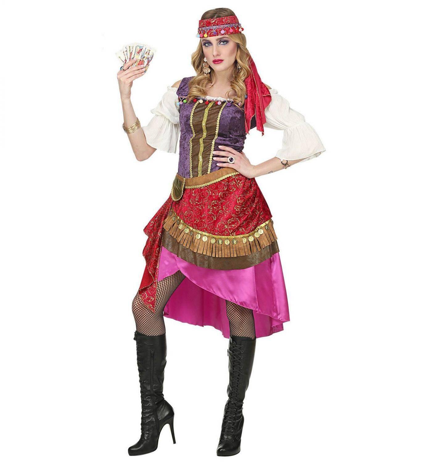 Karneval Damen Kostüm Premium Zigeunerin