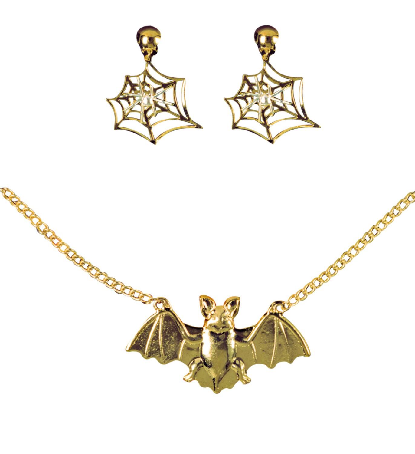 Karneval Halloween Schmuck Set Hexe