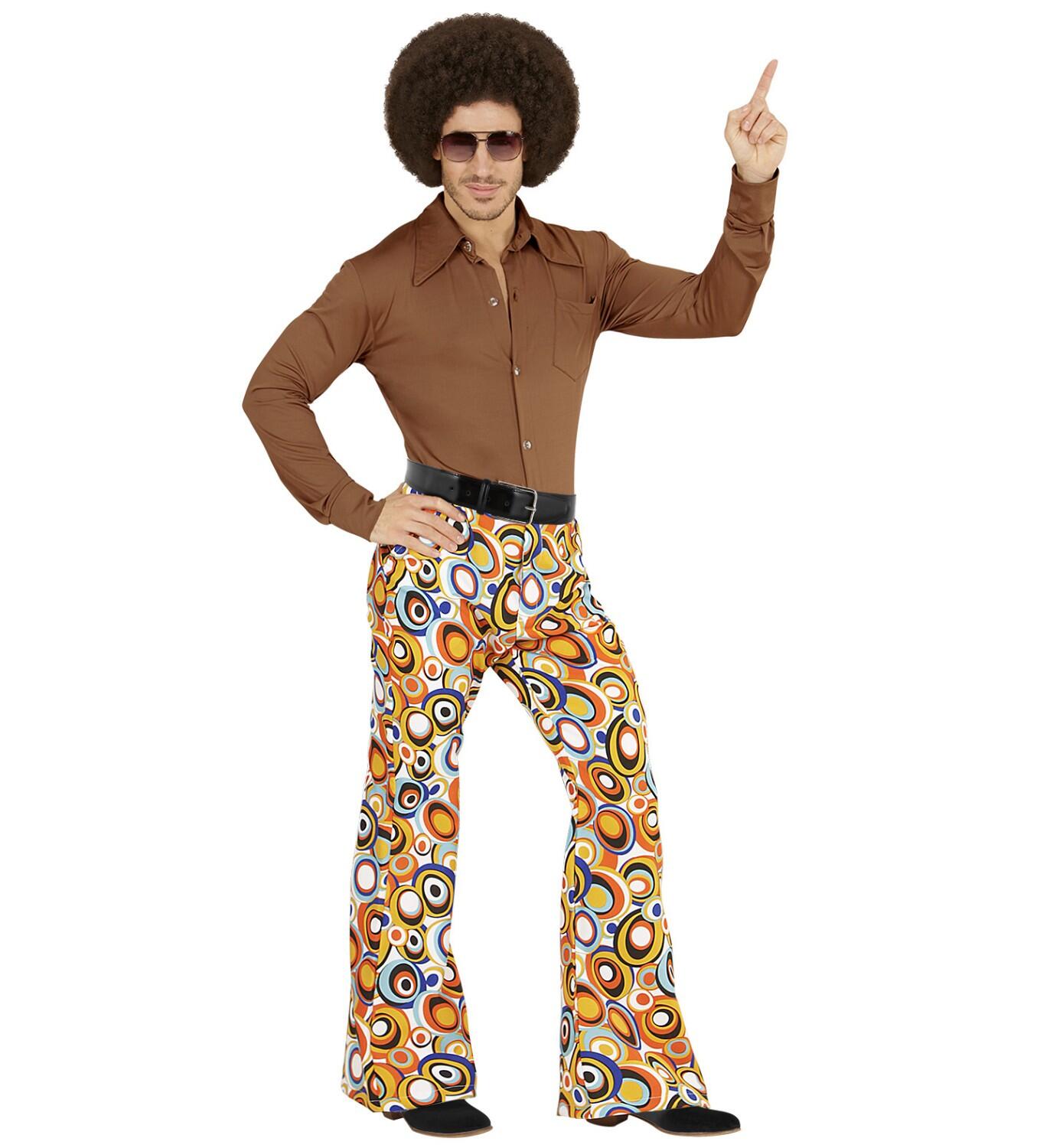 Karneval Herren Kostüm 70er Hose Bubbles