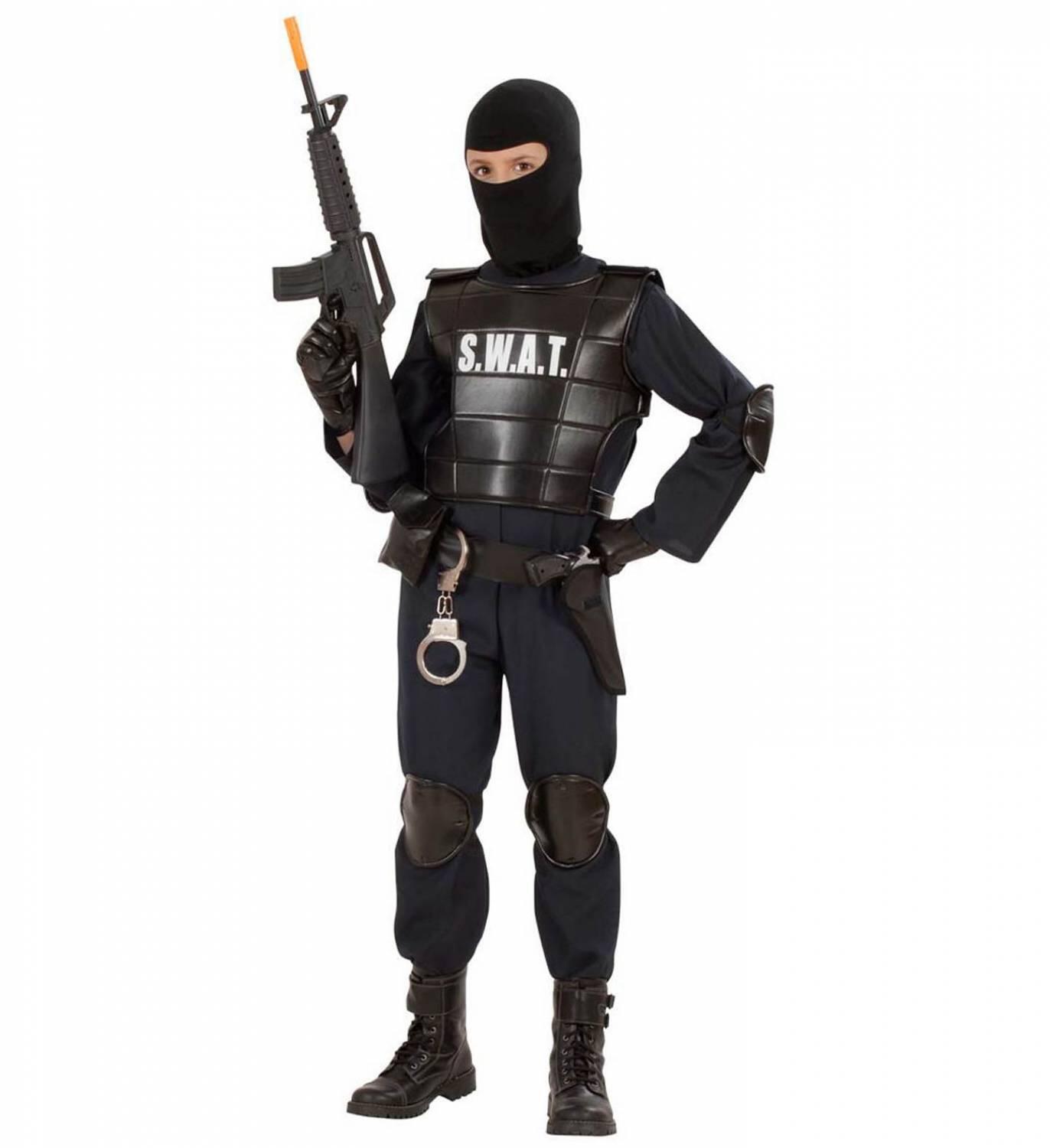 Widmann Karneval Halloween Jungen Kost&uuml;m Swat Agent