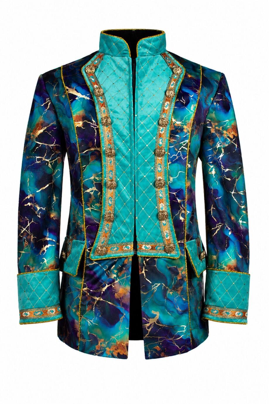 Thetru Karneval Herren Kostüm Jacke Thunder Lightning