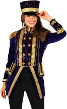 Thetru Karneval Damen Kost&uuml;m Jacke Frack Exellent lila