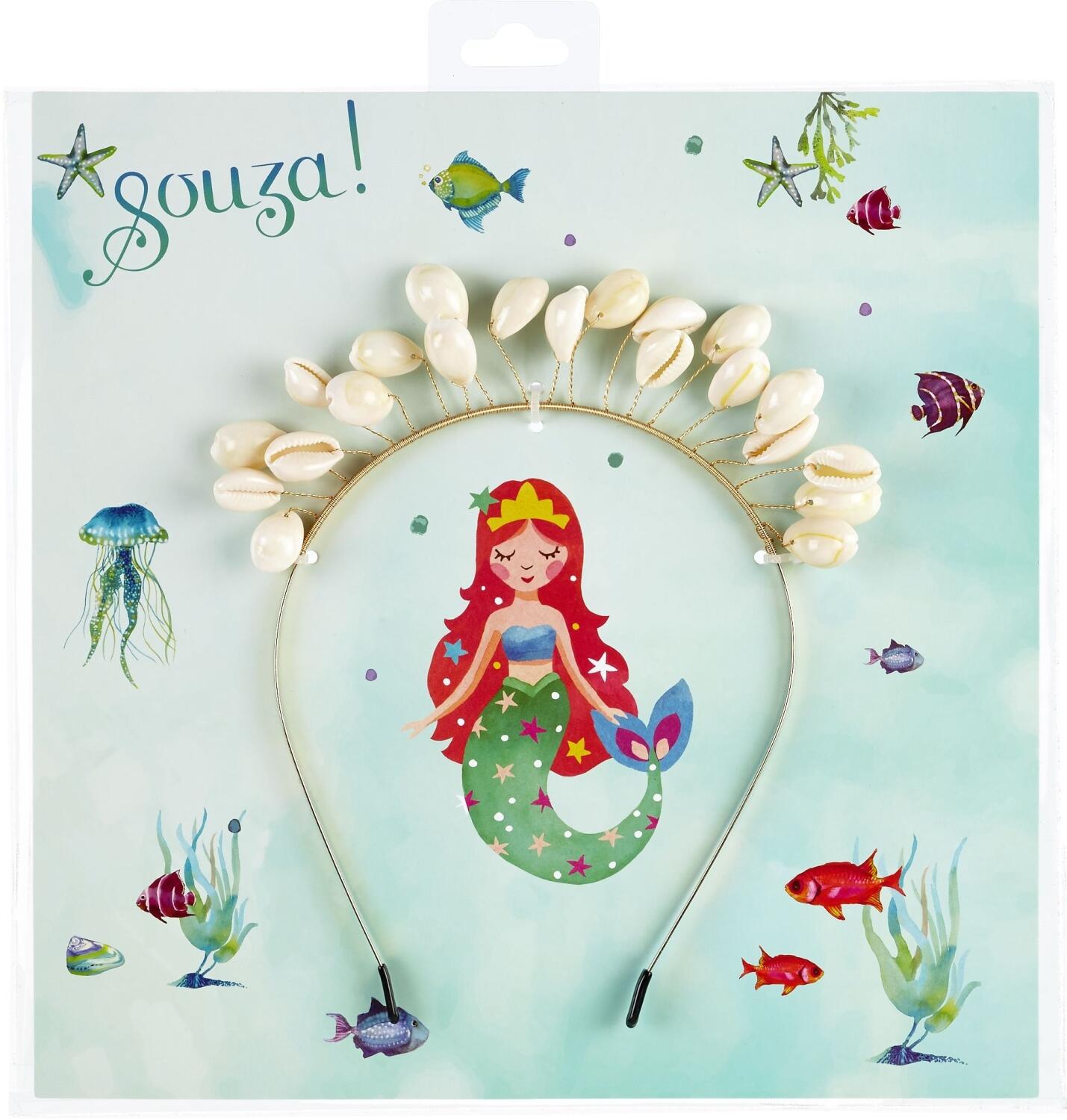Souza Kinder Haarreif Meerjungfrau Muscheln
