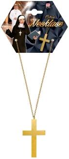 Karneval Halsband Kette Kreuz