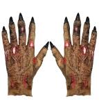 Halloween Karneval Zombie-Handschuhe