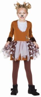 Karneval Mädchen Kostüm Rehkitz