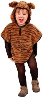 Widmann Karneval Kinder Kostüm Tiger Poncho
