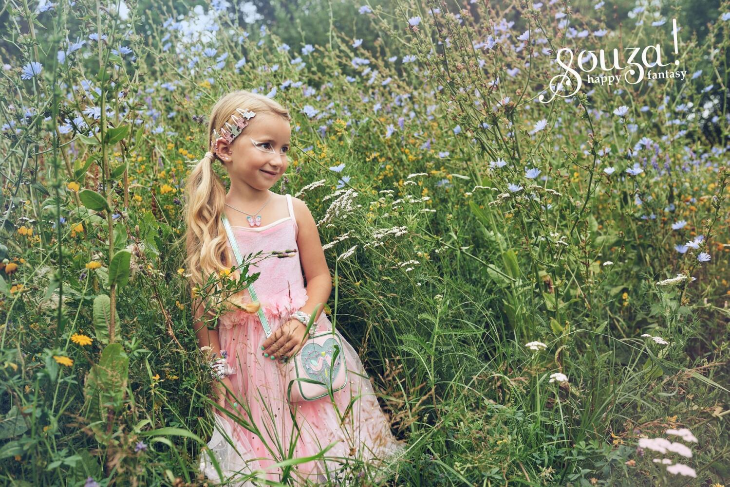 Souza Karneval Mädchen Kostüm Fee Rosyanne