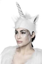 Karneval Damen Kostüm Weißes Einhorn